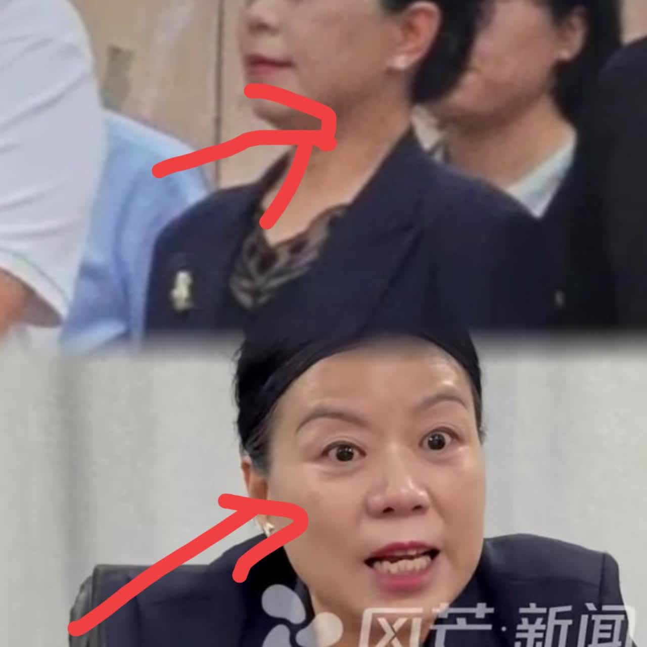 熊女士在庭上行为极其无礼
法官多次警告无效之下，
终于忍无可忍，直接将其轰出