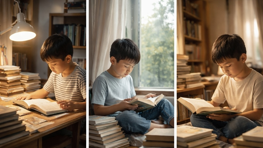 如果一个孩子能够大量阅读，他几乎可以学会任何东西