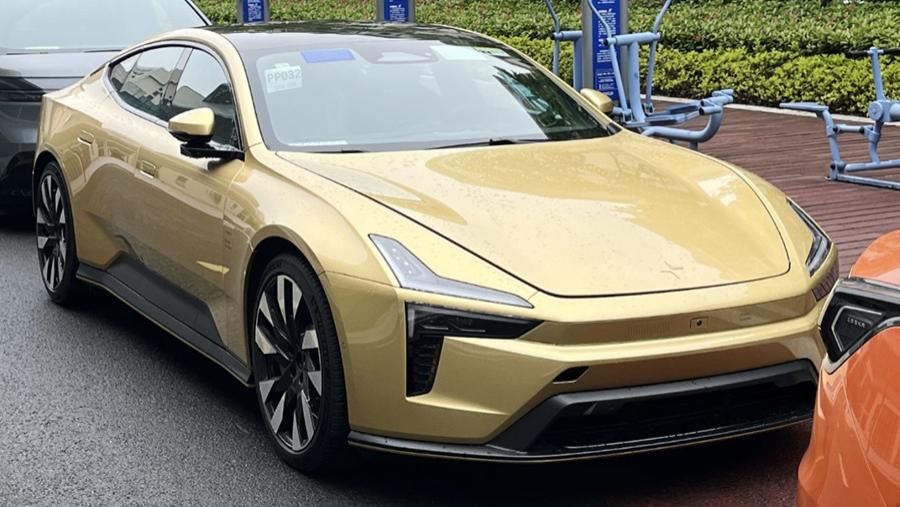 极星Polestar 5现身国内，造型前卫酷炫，全系配双电机+3S级零百