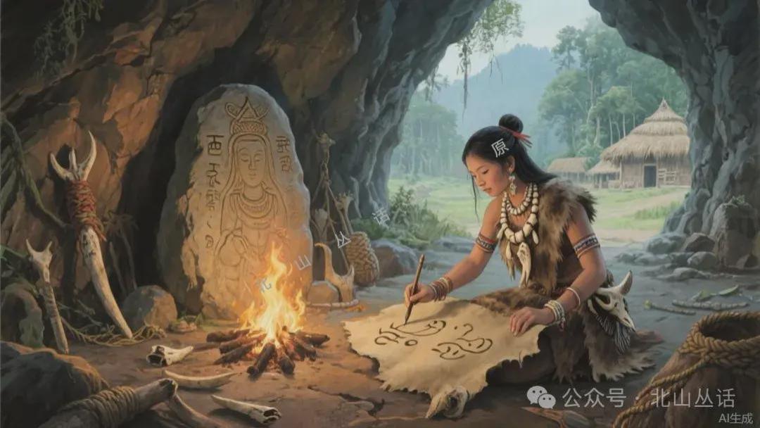 西王母之六：青鸟台复原远古祭祀，西王母留传永州女书丨鬼崽岭