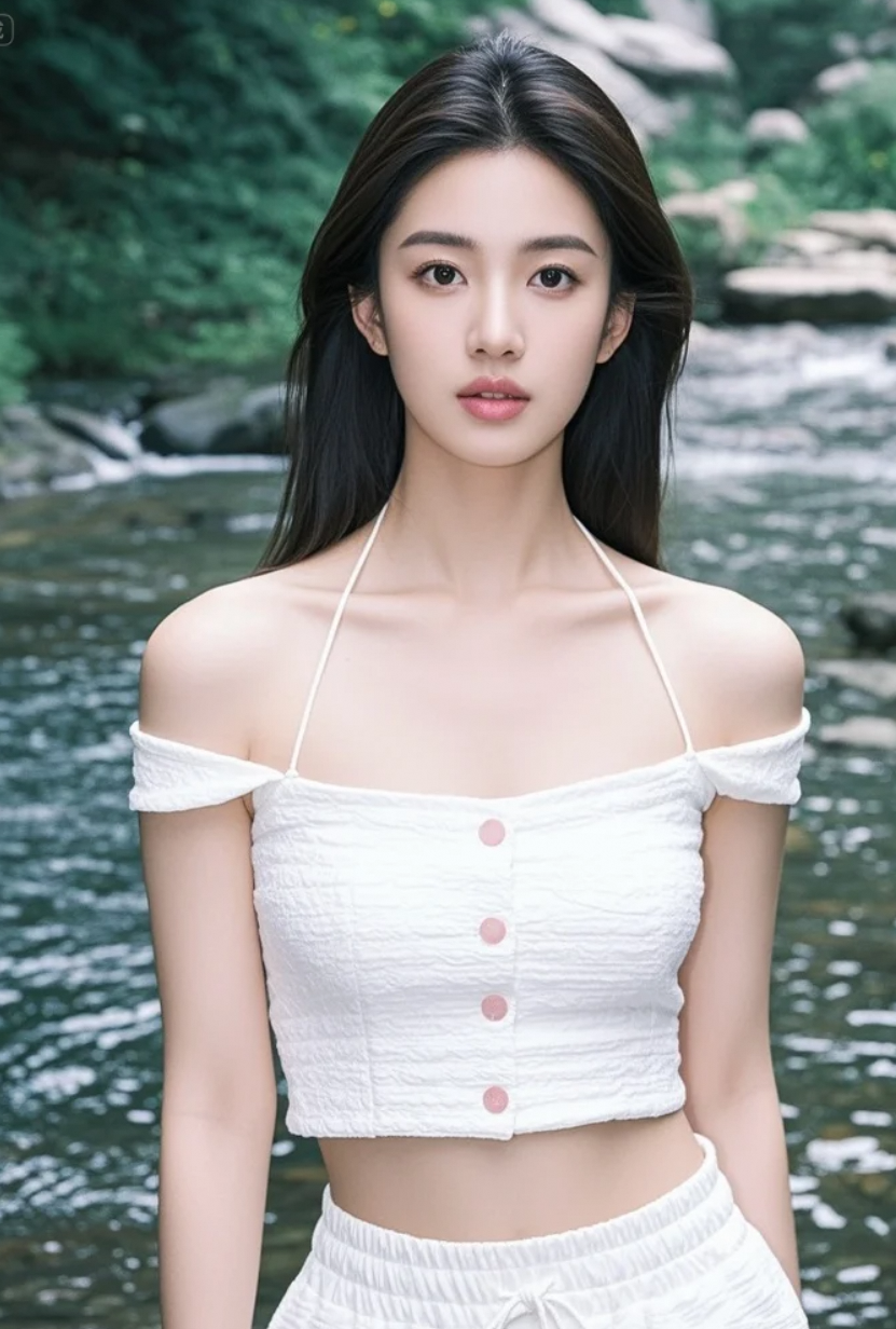 水光碎影里，她的轮廓温柔如初