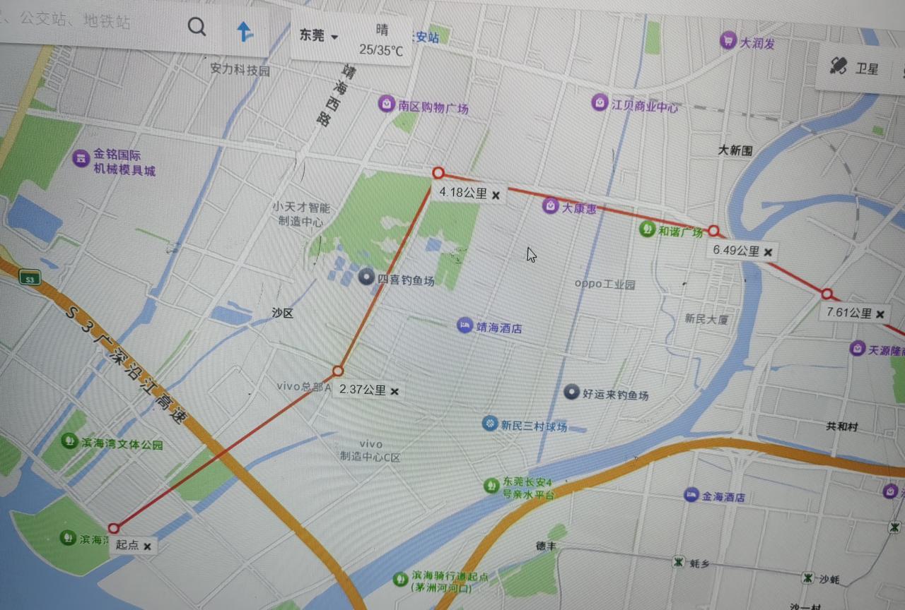 深圳地铁33号线自制规划图
线路名称：深圳地铁33号线
起止点：交椅湾（东莞）-