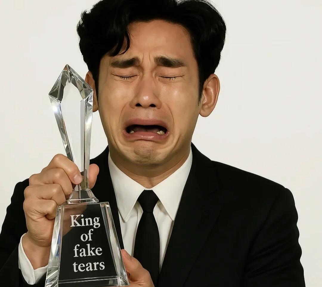 破案了，
金秀贤昨日发布会上的痛哭流涕，
原来不是因为演技好，而是真情流露，毕竟