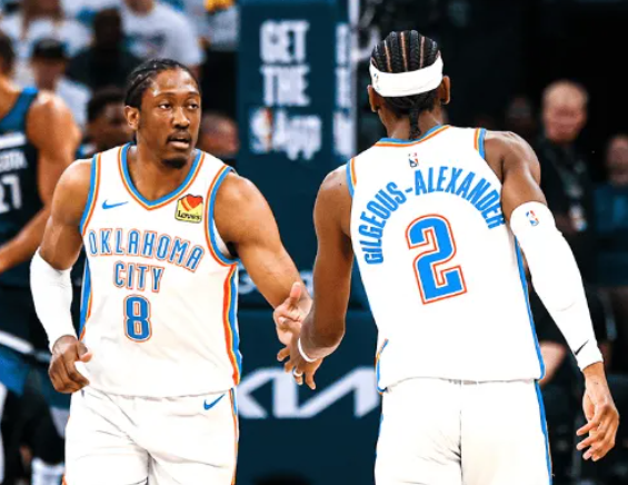 亚历山大狂轰40分拿下赛点，系列赛是否提前失去悬念？

NBA季后赛西决雷霆对森