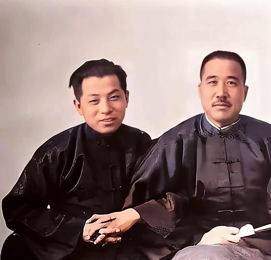 张学良并不帅！这才是张学良的真实相貌，并非演员扮演的，而是货真价实的真品，左边的
