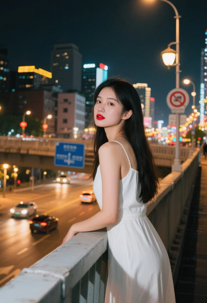 穿白裙的女孩，把孤独穿成了高级感