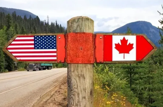 特朗普对加拿大加征25%的关税之后，特鲁多说加拿大要展开报复，然后特朗普说加拿大