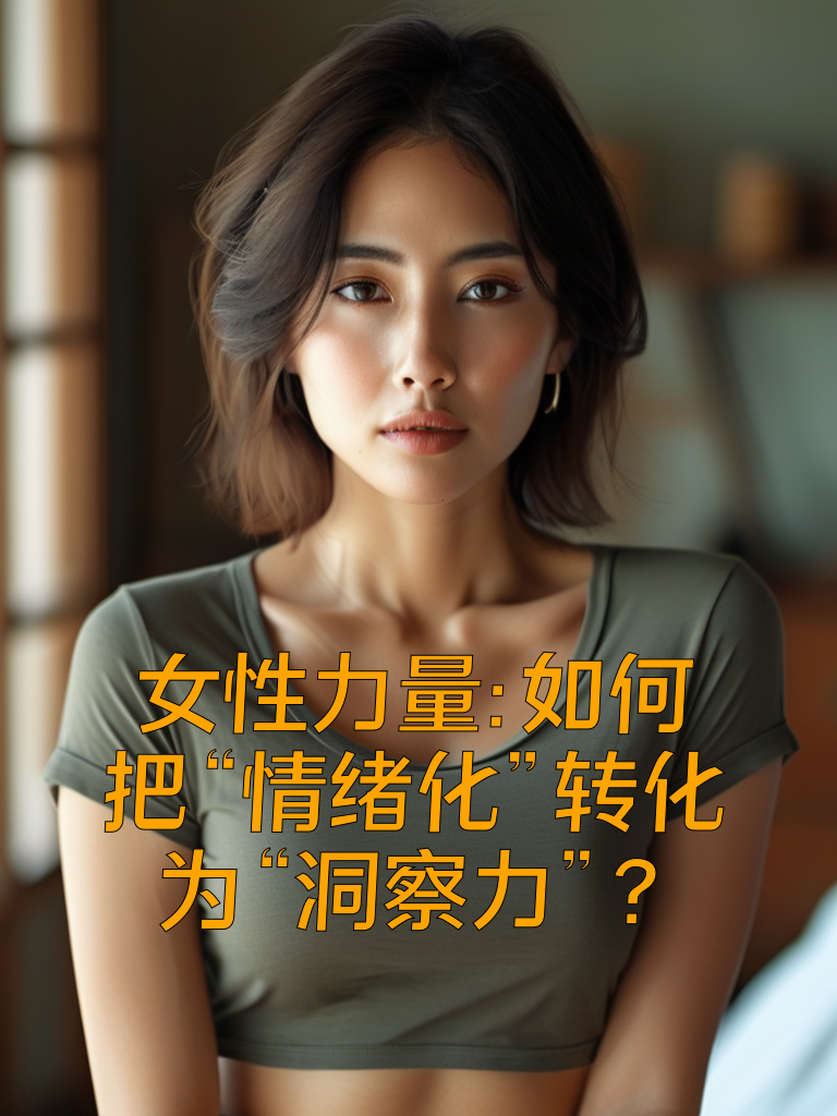 女性力量：如何把“情绪化”转化为“洞察力”？