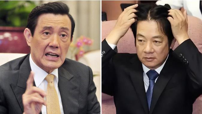 疯狗乱咬的玩法来了！赖清德攻击马英九，胡乱编造说马英九“自称区长”；结果引发马英