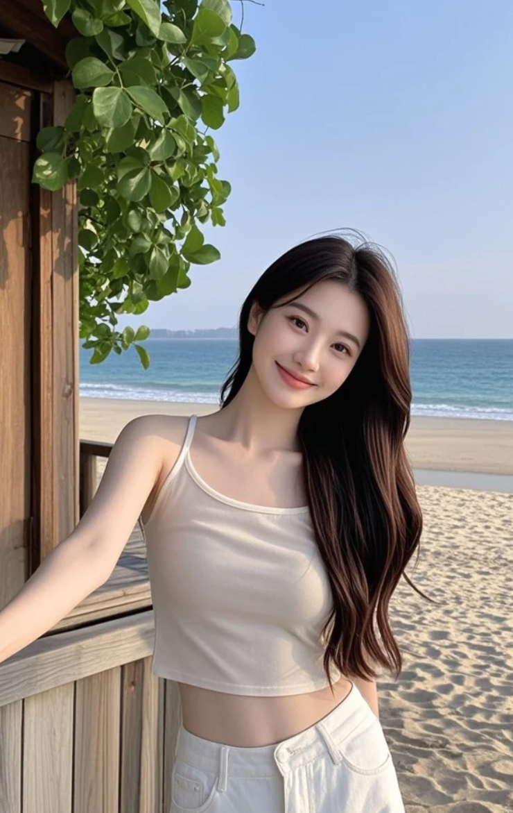我在海边笑，你在屏幕前笑——这算不算见了面？