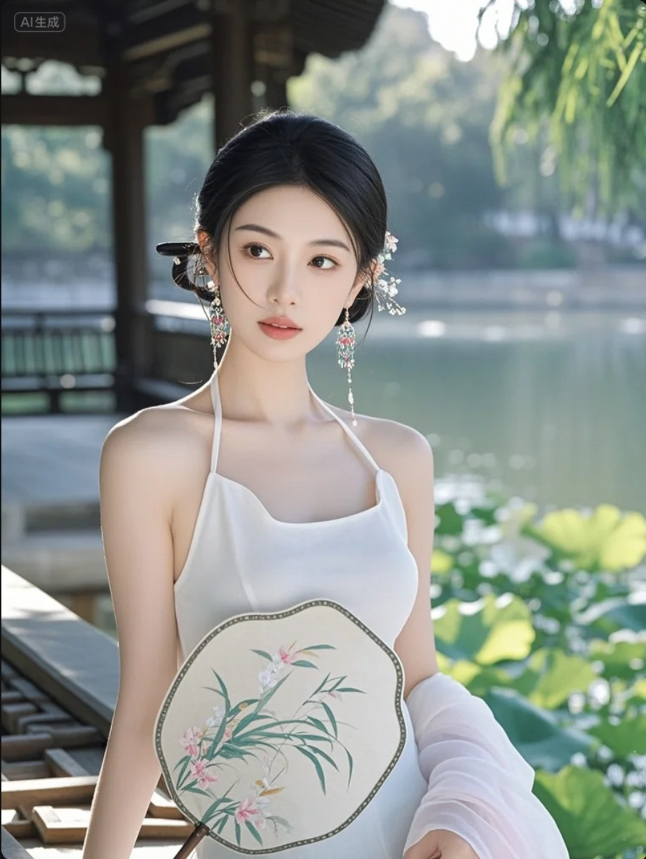 她不看你，却让你忍不住多看一眼