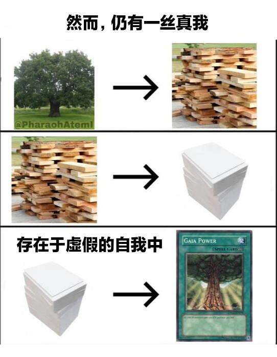 然而，一个真我的痕迹[doge]