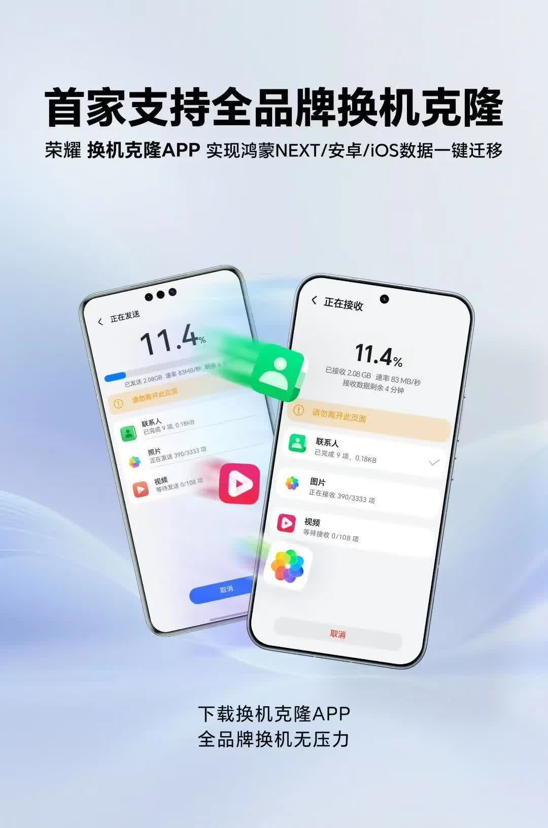 荣耀还是有点想法的，做个兼容所有品牌的数据中转站，也挺好的啊

首家支持全品