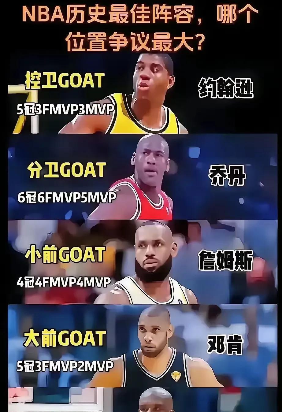 神魔皇佛鲨，没有争议的NBA历史最佳阵容！
#NBA# #篮球# #NBA吐槽大