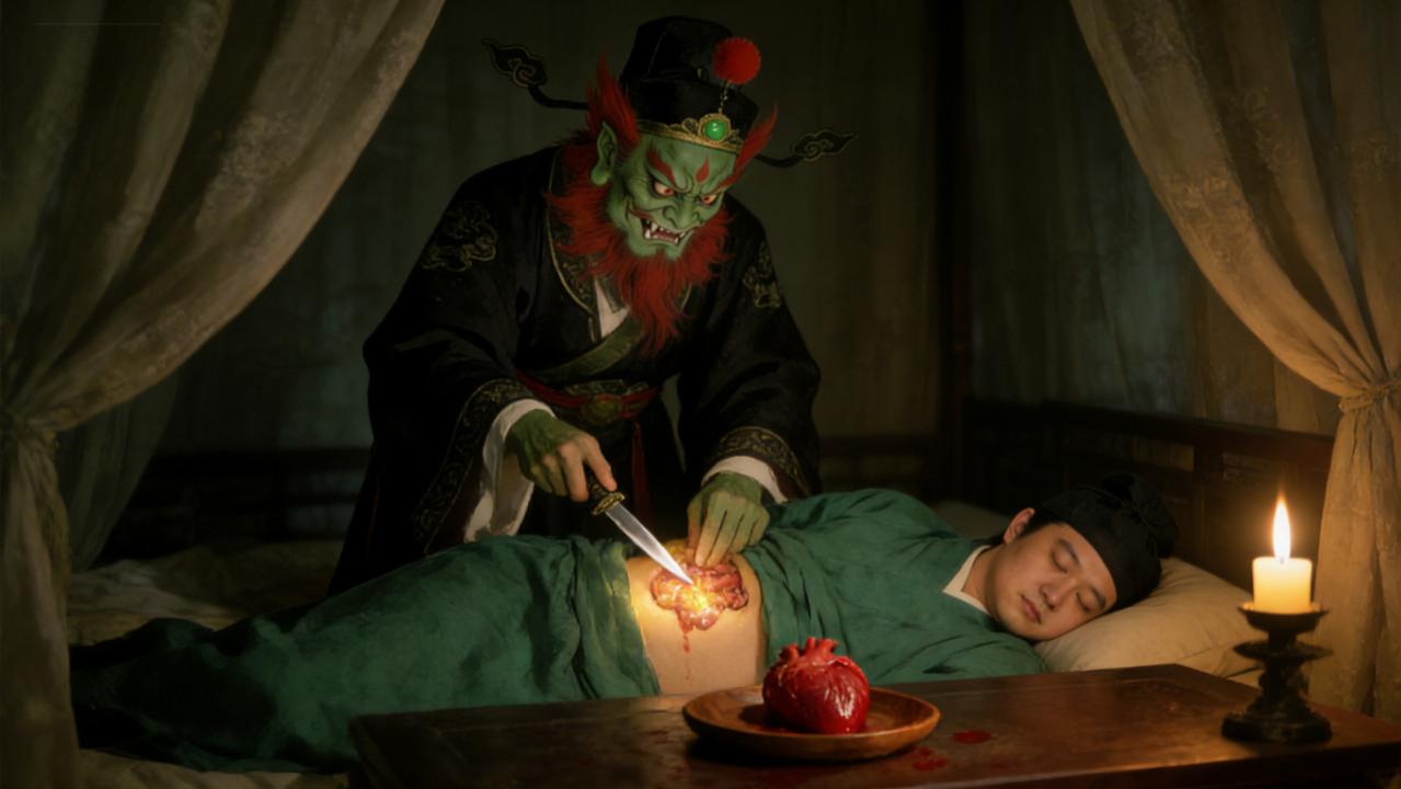 神仙操作！鬼差帮我换头，老婆直接变美人——《聊斋志异·陆判》