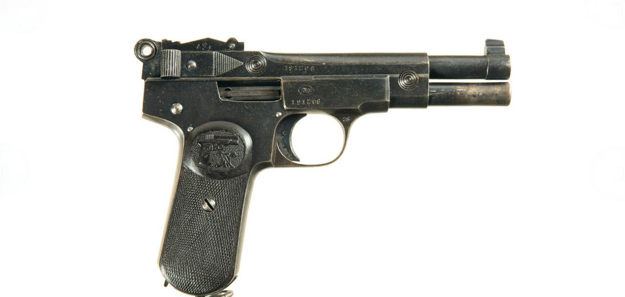 [呲牙] 旧中国枪匠的作品（3）—— 这次看上去是勃朗宁 M1900 和 毛瑟 