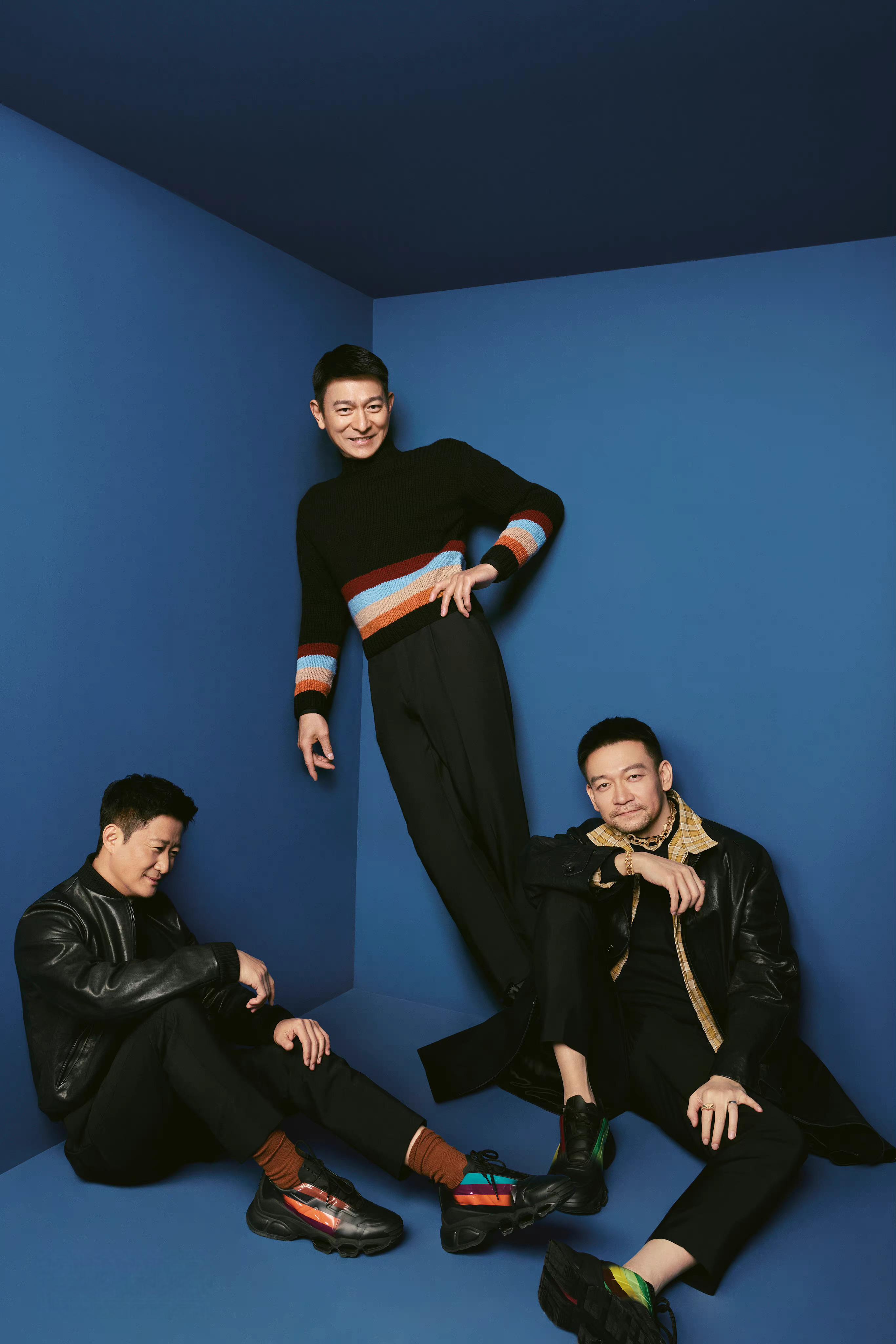 吴京 刘德华 郭帆写真：岁月不败真男神，经典永流传！