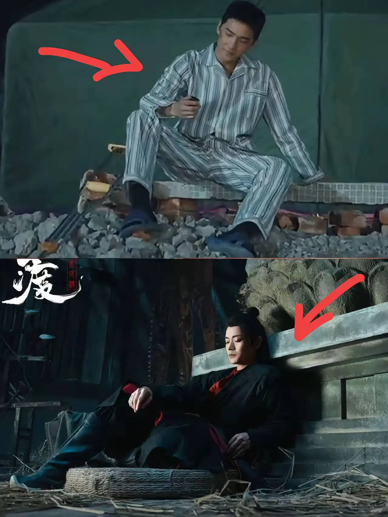 还是以前的演员厉害，下图演过宝莲灯的沉香，姿态很自然
