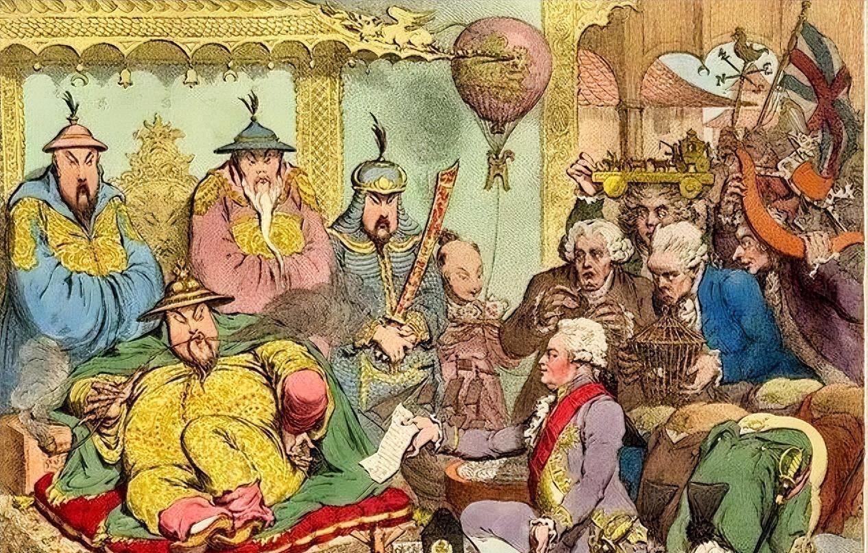 1793年，一艘挂着米字旗的三桅船劈开南海浪头，载着英国使团和600箱“贡品”驶