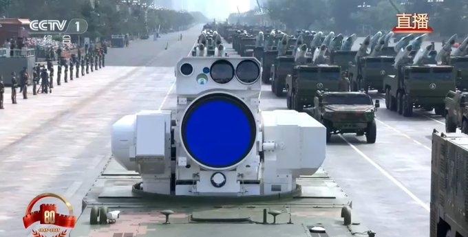 中国新型 LY-1 激光防空系统安装在 8 轮卡车上的镜头——被称为世界上最强大