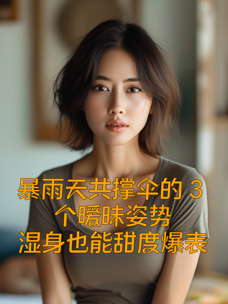 暴雨天共撑伞的3个暧昧姿势，湿身也能甜度爆表