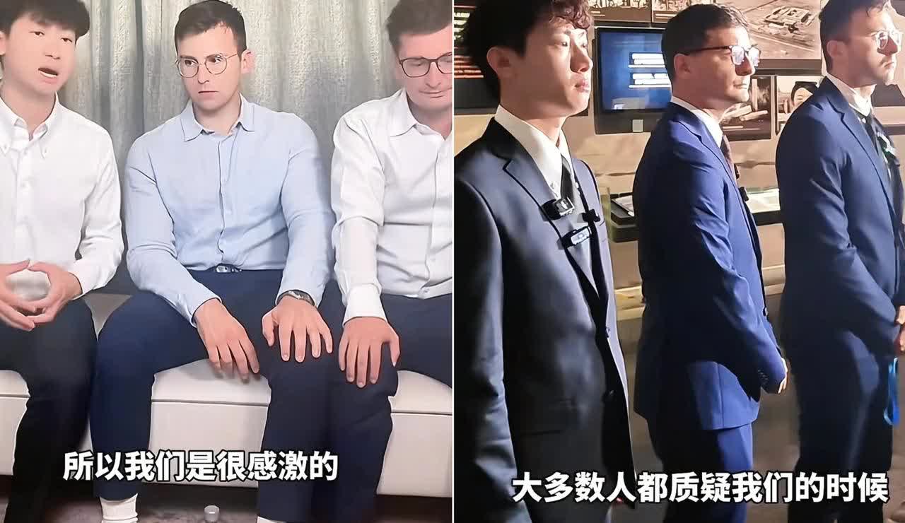 马库斯母亲的心愿要泡汤了，

马库斯母亲希望儿子能留在中国，

马库斯在