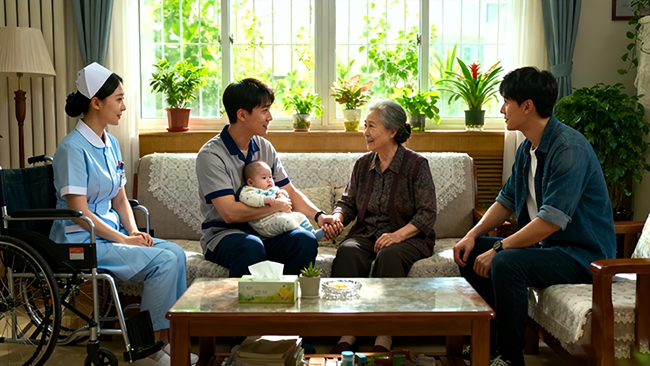 32岁男保姆照顾50岁偏瘫阿姨，第二年阿姨经常恶心，真相令人欣慰