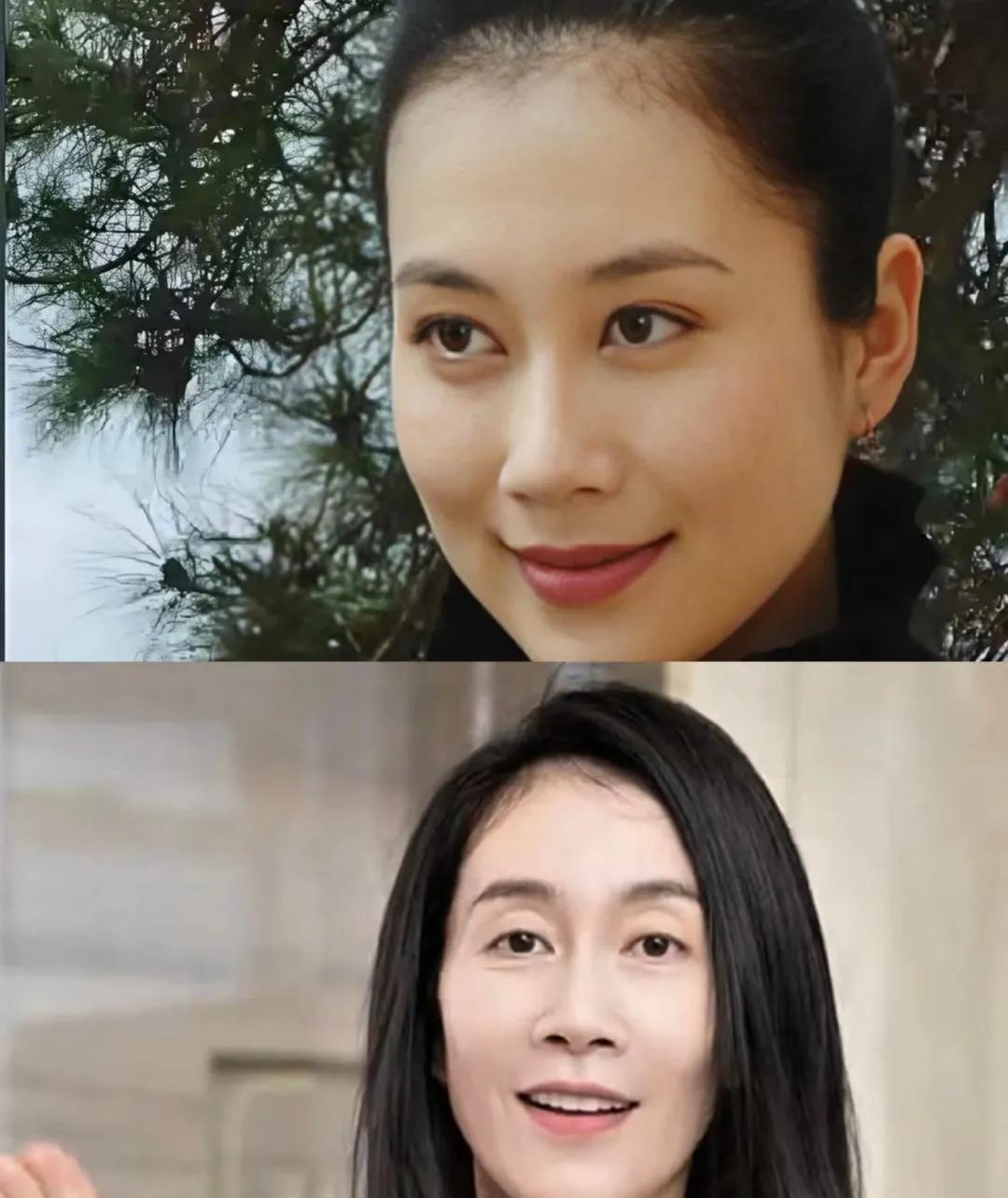 女人到了一定的年纪
还是得胖一点
46岁的温峥嵘，就验证了这一点，一米七的个子，