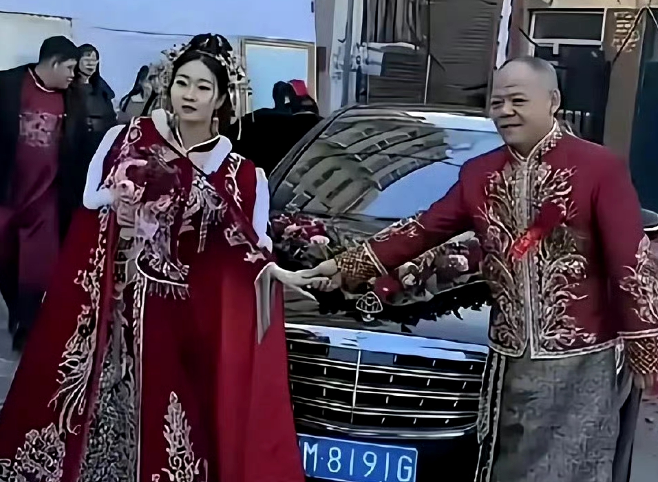 看着很不配，但人家很恩爱