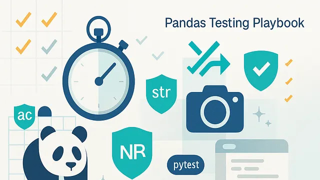 12 种 Pandas 测试技巧，让数据处理少踩坑