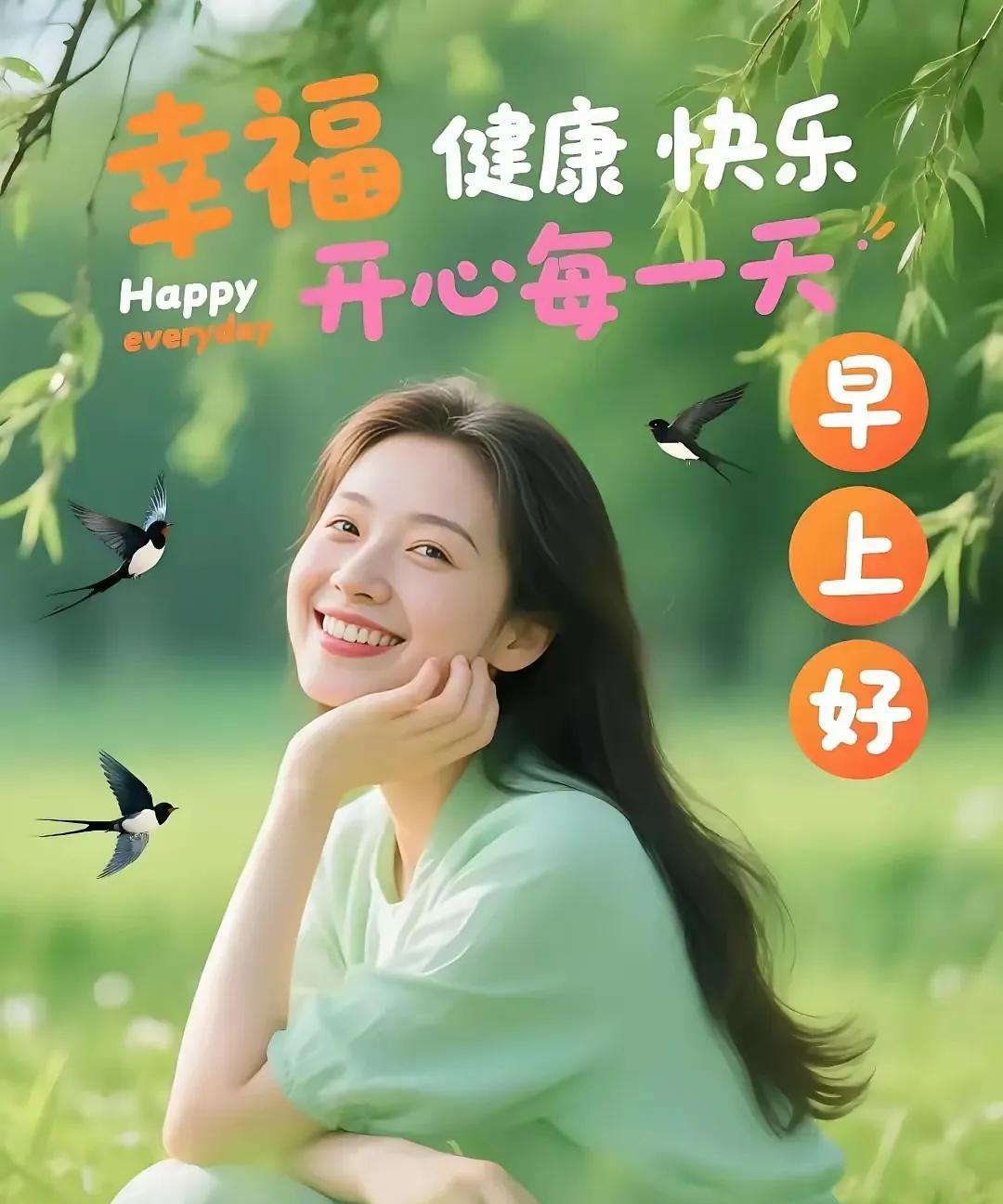 #夏日生活打卡季# 
清晨是首歌，填上幸福词
编上快乐曲，谱上逍遥调
画上烦恼休