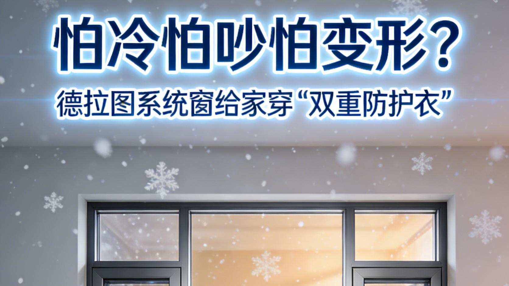 怕晒怕吵怕变形？这款复合结构系统窗，给家穿 “双重防护衣”