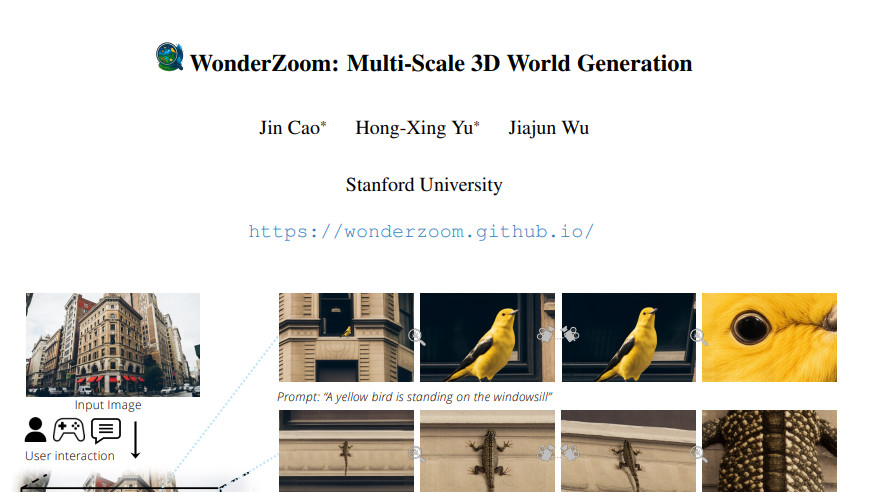 斯坦福大学突破性成果：一张照片就能创造出可无限放大的3D世界