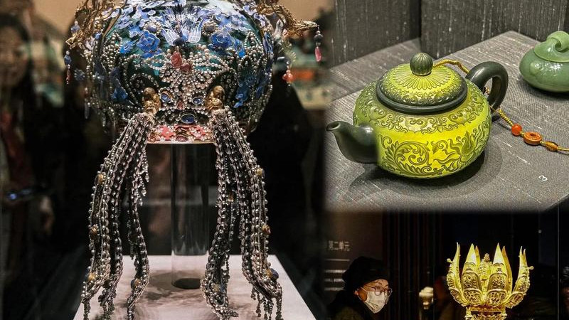 孙殿英炸开慈禧墓，抢走夜明珠，如今文物在哪？