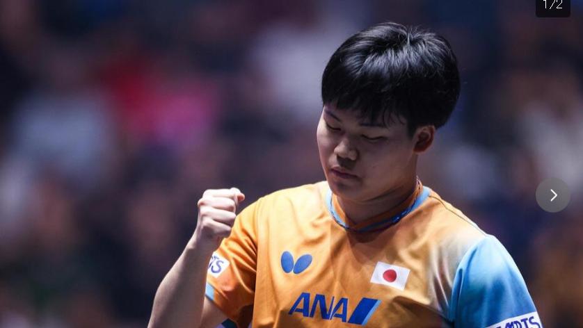 松岛辉空完胜安宰贤，日本三人杀进2025WTT法兰克福冠军赛男单16强
