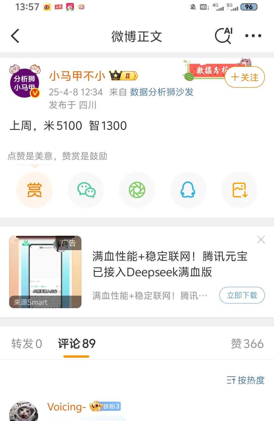 不提倡官方发新能源车销量，就一定会有个人来发！！
根据博主小马甲不小的消息，小