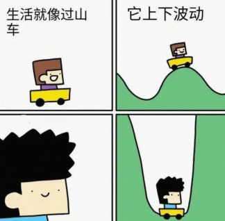 上下波动的生活