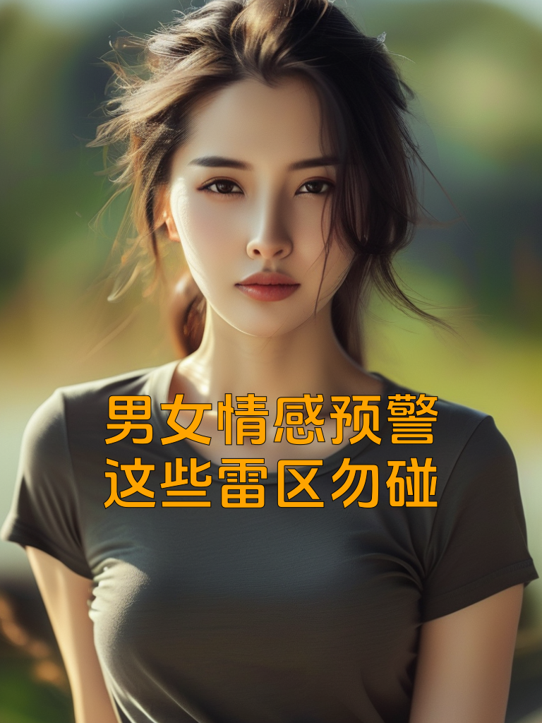 男女情感预警：这些雷区勿碰