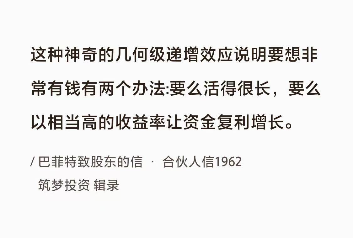 No.066 巴菲特谈“复利的魔力”