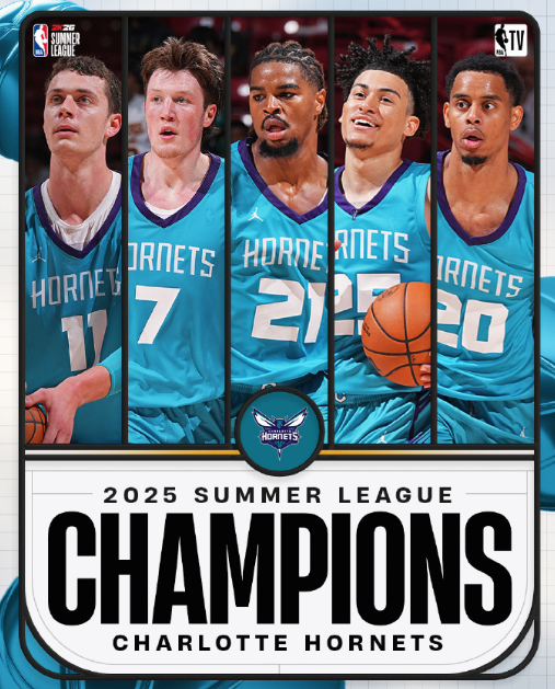 2025年拉斯维加斯NBA夏季联赛决赛落幕，黄蜂83比78击败国王，6战全胜拿到