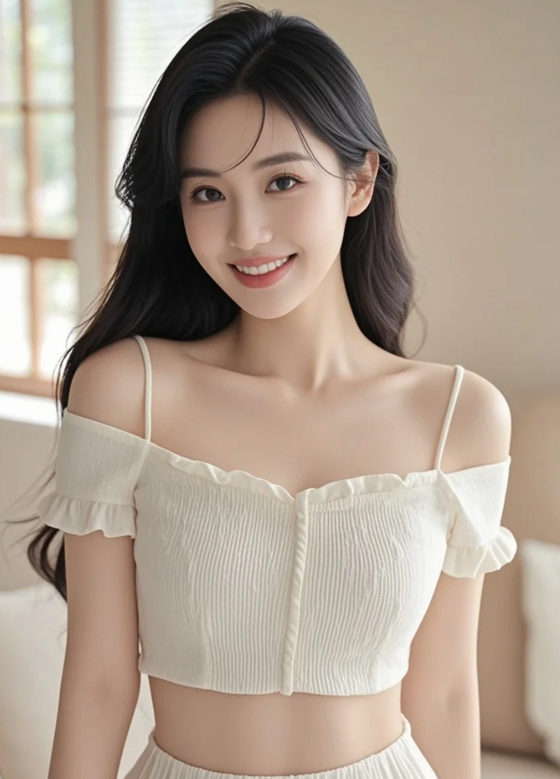 身材曼妙，气质出众，她将成为你的视觉盛宴