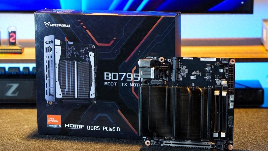 怎么装电脑最划算？铭凡BD795iSE MoDT主板，7950X一半价格90%性能