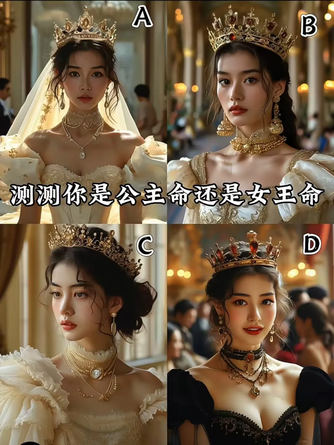 探索性格之谜：看看你更像公主型还是女王型