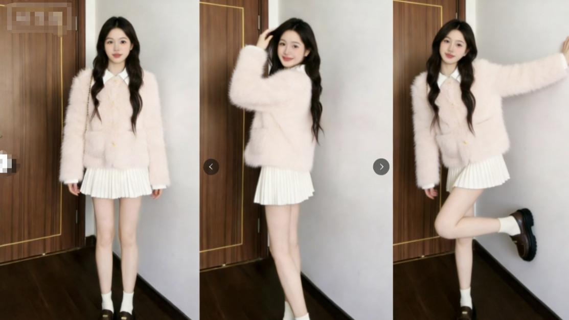 为什么甜妹穿搭总被说土，这组却越看越舒服？