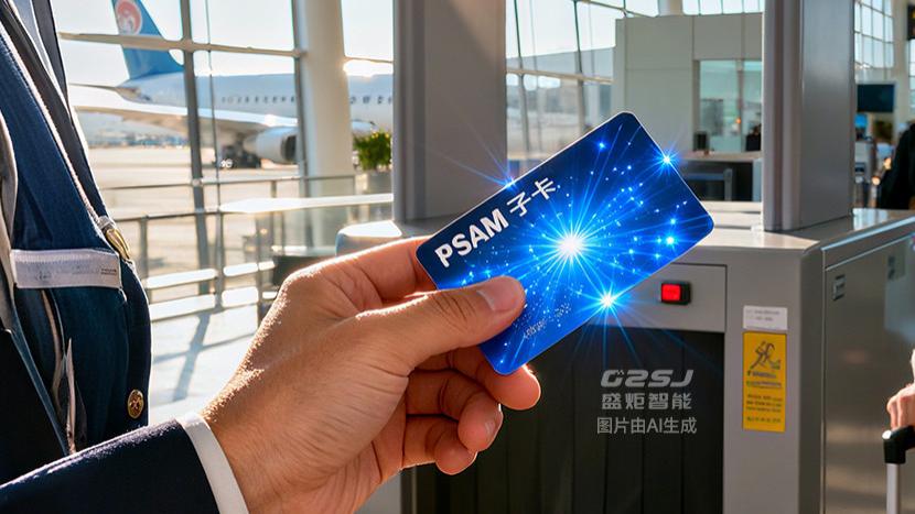 航空国密密钥管系统，国密SM1算法PSAM子卡安全发行流程