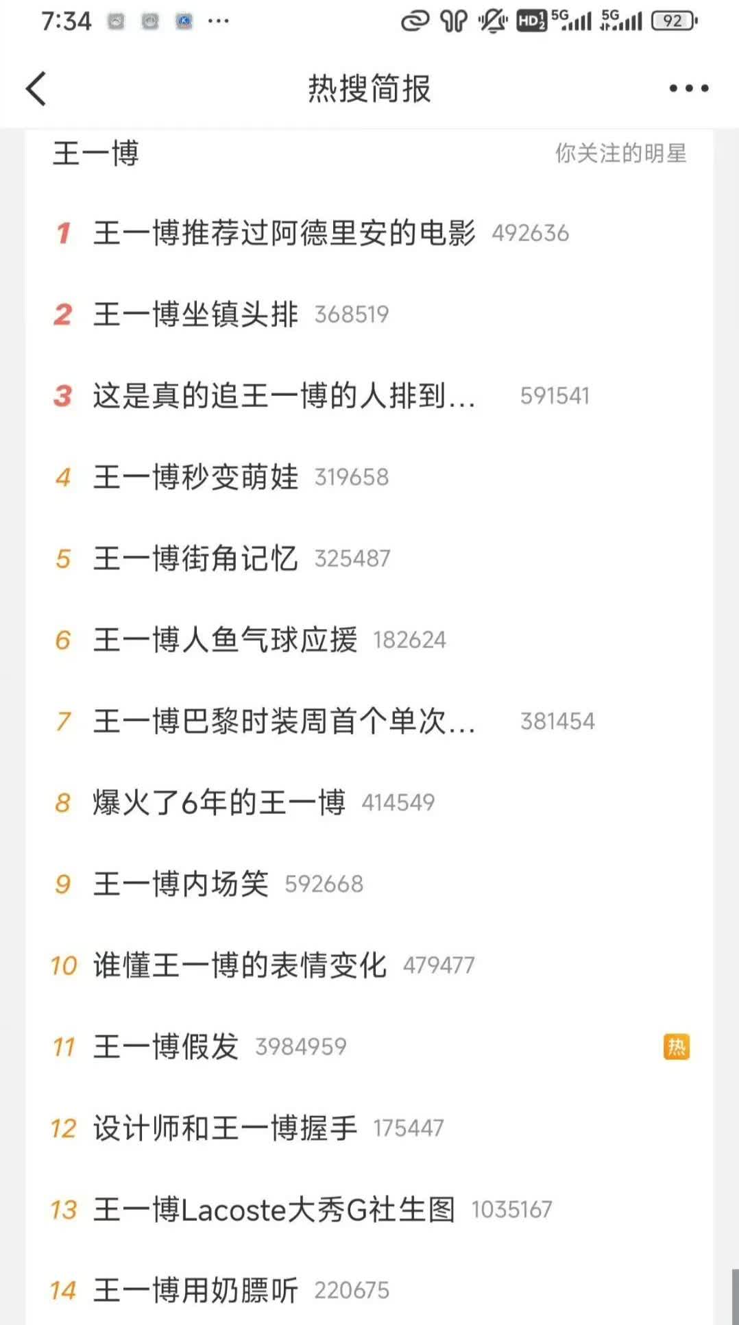 [耶]24小时阅读量8.1亿，巨星王一博的基操而已，🔥得稳稳的，红得妥妥的！夹