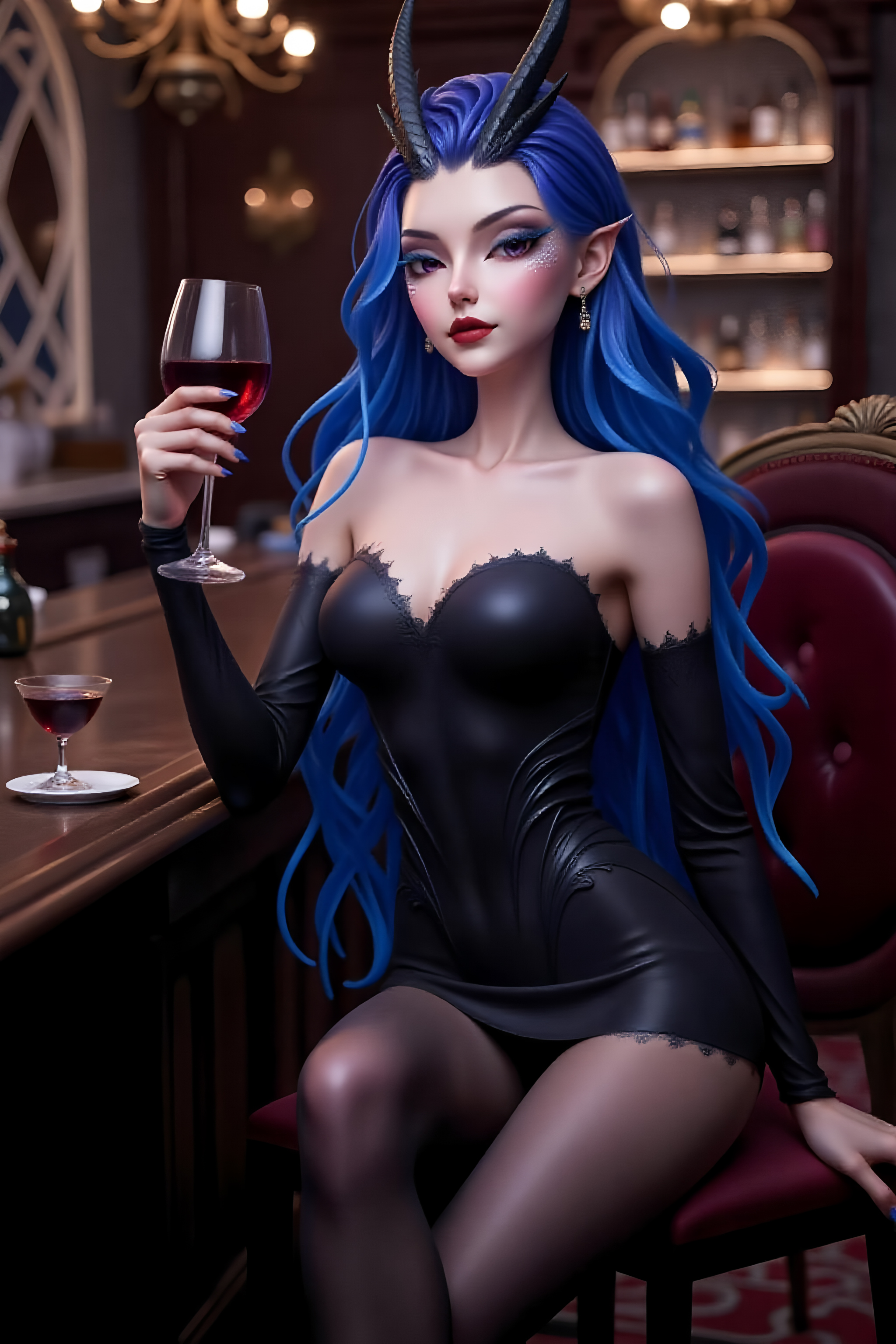 敖闰绝美壁纸：哪吒2魔童闹海，闪耀于阴影中的女人！