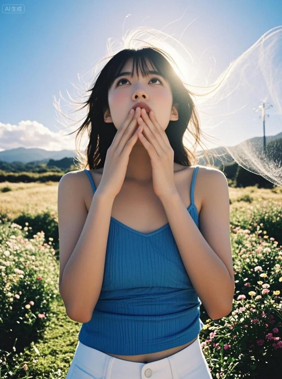 她栖于蝶翼之上，是庄周梦蝶，还是蝶梦庄周？轻触唤醒