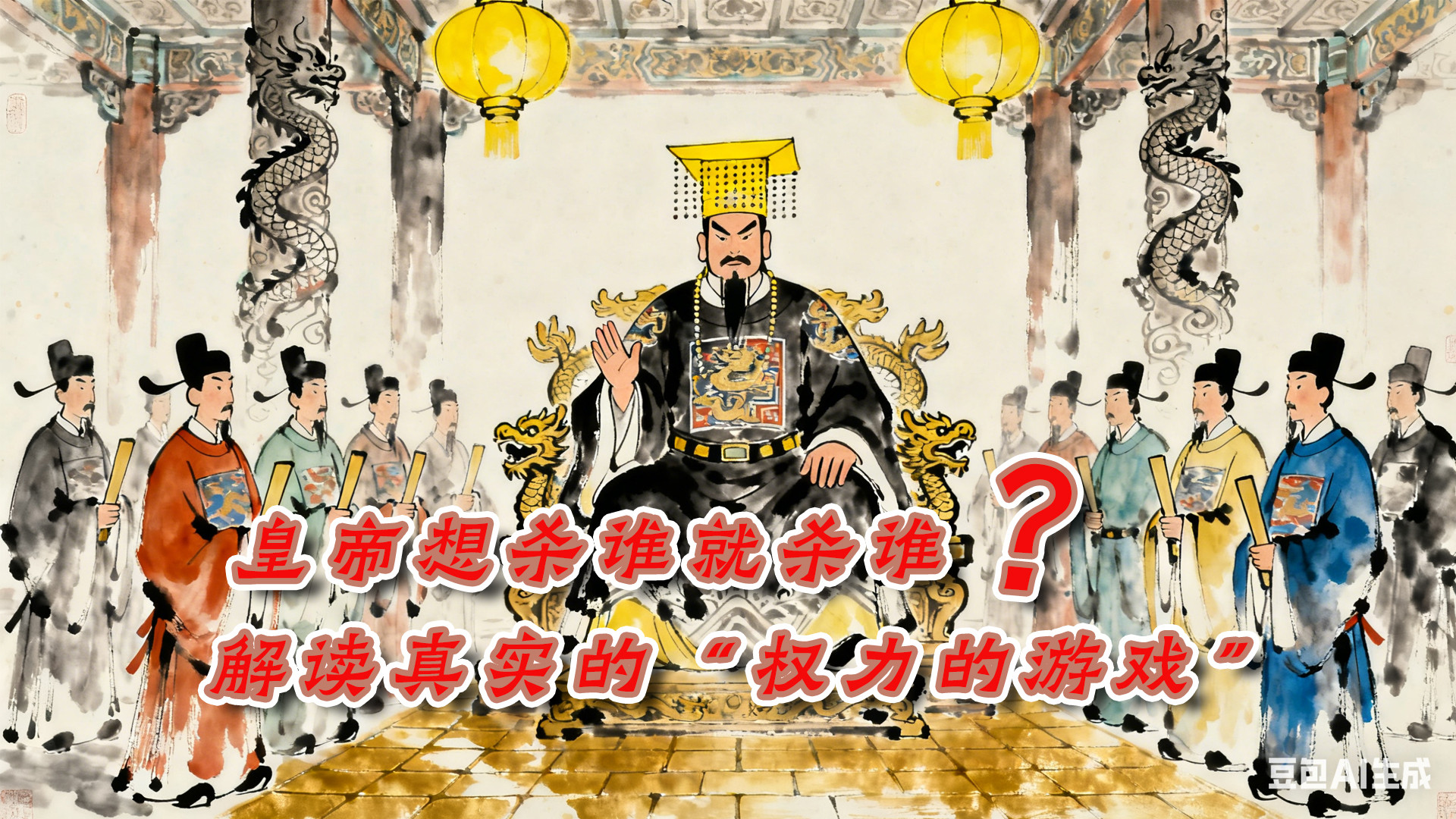 皇帝想杀谁就杀谁？解读真实的“权力的游戏”