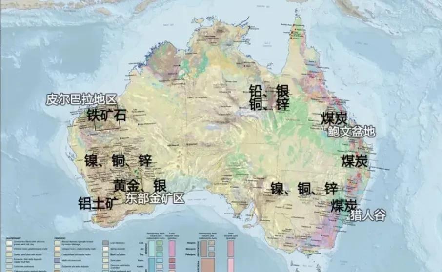 澳大利亚这个国家有天然的恐惧心理，这是它独特地理环境所造成的！
澳大利亚人很清楚